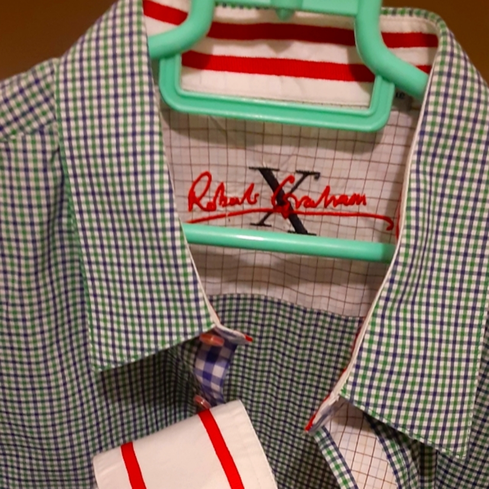 Robert Graham Men's Shirt Size XL